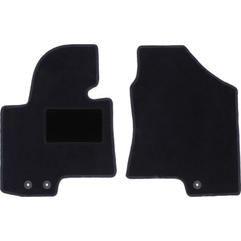 Tapis avant noirs pour : Kia Sportage III SUV (2010-2015) (1/5)