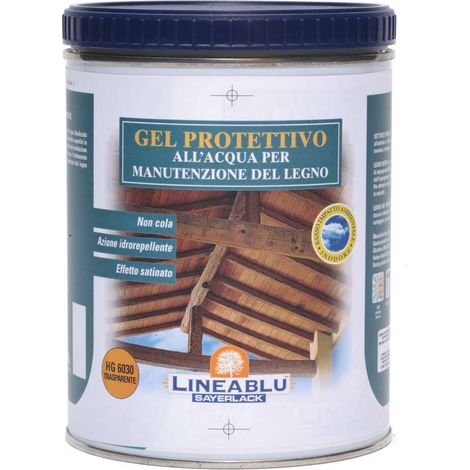 Gel Manutenzione legno per Esterni Trasparente 750 ml (1/2)