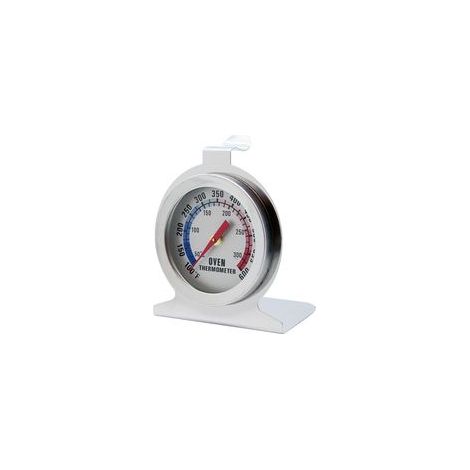 Thermomètre de four en acier inoxydable avec grand écran, surveillance du gril, double échelle (1/5)