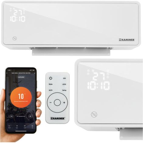 Air Curtain Heater, 2000W, Wall-Mount, WiFi Control (1/5)