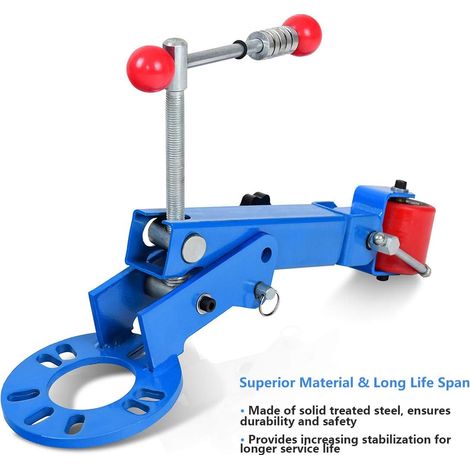 GOPLUS Fender Roller Reformage,Outil de Réparation pour Garde-Boue avec Bras, Outil élargisseur Reformeur Rotatif à 180° (1/5)