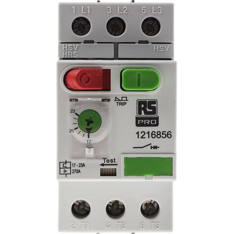Disjoncteur moteur RS PRO 17 23 A. ( Prix pour 1 ) (1/3)