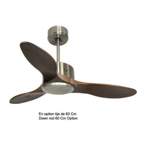 Modulo Super destratificateur d' air laiton et bois massif foncé 10 à 25 m² KLDC5P5DW42 (1/4)