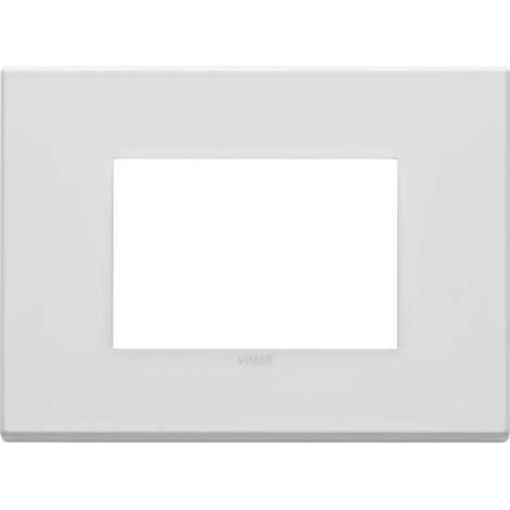 Placca 3M bianco matt Vimar Eikon exè 22653.01 (1/2)