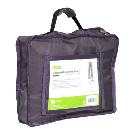 Housse My Garden pour parasol Senso 3x3 et 3x4 m en polyester imperme'able avec sac de transport