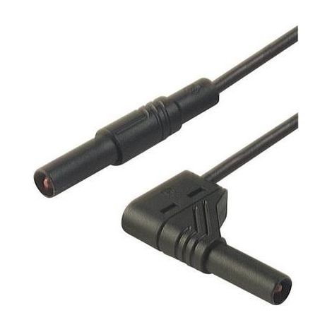 SKS Hirschmann MLS SIL WG 100/1 cable de medición negro