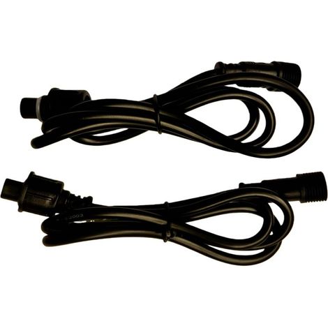 Cable Rallonge, 20 Pack, Pour Spots LED Encastrables,Etanche IP67,1M / 3.3Ft, 2Pin, avec connecteurs males et femelles (1/3)