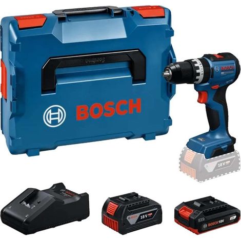 Trapano a percussione a batteria Bosch GSB 18V-52, 1x 4,0 Ah/ 1x 2,0 Ah e caricabatterie in L-BOXX (1/5)