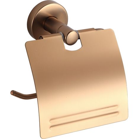 Mexen Remo portarotolo di carta igienica, rame spazzolato - 7050733-65 (1/2)