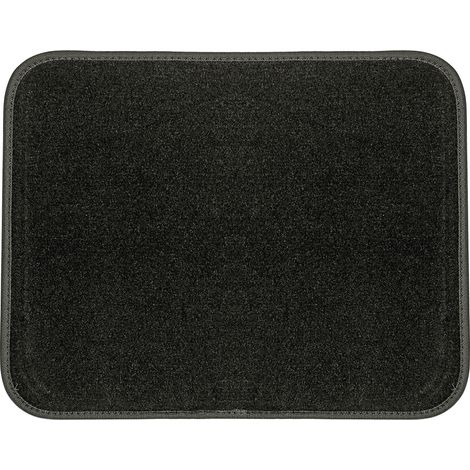 No-Slip, tappetino battitacco in moquette - L - Nero (1/2)