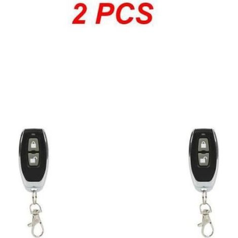 2 pcs télécommande ouvre-porte de garage, code clonable Z successif, fréquence 433,92 MHz, compatible systèmes existants, usage résidentiel