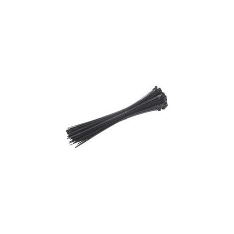 Kabelbinder 2,5 x 120 mm, Nylon, 50 Stück, schwarz Kabelbinder