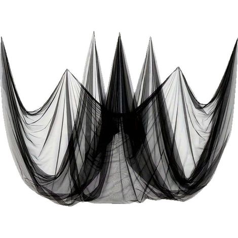 Moustiquaire Tonnelle Extérieure, 3 m x 6 m, Noir, Protection Anti-Insectes pour Pergola, Patio, Terrasse et Jardin (1/5)