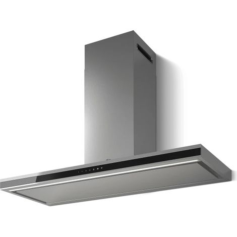 Elica Element IXBL/A/90 Cappa aspirante a parete Nero, Acciaio inox 620 m3/h