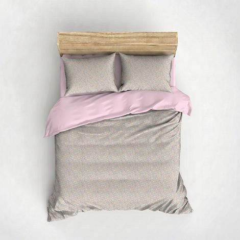 Set copripiumino matrimoniale in cotone ranforce 260x220 Sihu (1/4)