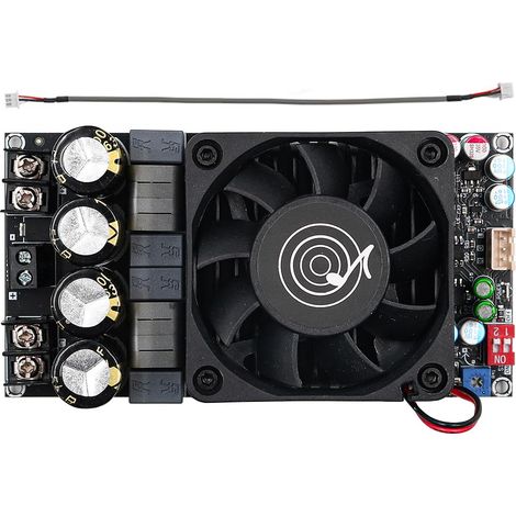 Scheda amplificatore audio stereo digitale ad alta potenza TPA3255 da 300 W x 2 in configurazione bridge mono e 600 W in configurazione stereo, alimentazione DC 18-50 V, per altoparlanti e subwoofer. (1/5)