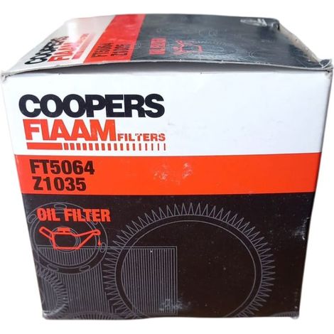 Filtro olio motore marca coopers fiaam codice filtro ft5064  z1035