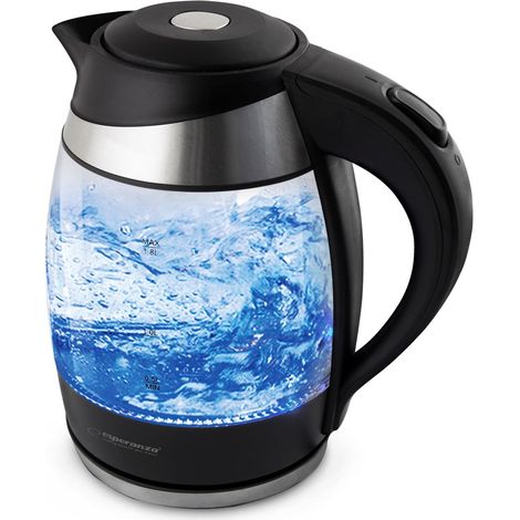 Esperanza EKK009 electric kettle 1.8 L Black, Multicolor 2200 W (1/3)
