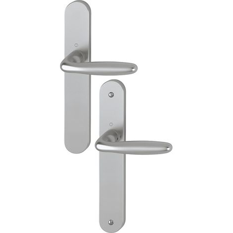 Hoppe VERONA manilla de puerta aluminio plateado moderno