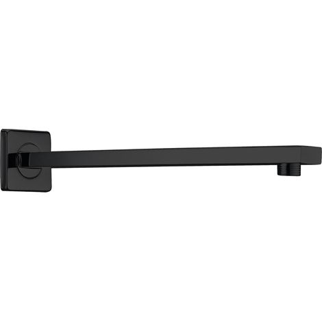 IMEX - Tubo de Pared Cuadrado para Rociador Negro Mate