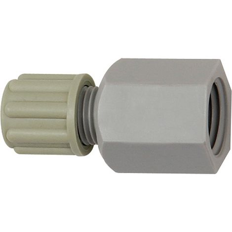 Riegler Gerade Aufschraubverschraubung G 1/2 i., für Schlauch 9/12 mm, PA (1/3)