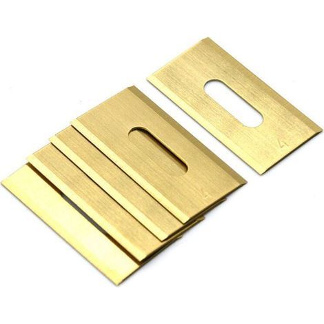 Lames de gazon dorées (lot de 30) pour Husqvarna, à double affûtage. (1/4)