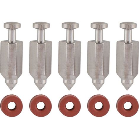 Gistuch Kit de réfürtion de joint de siège d'aiguille de carburateur, 5 pièces, pour 398188 (1/4)