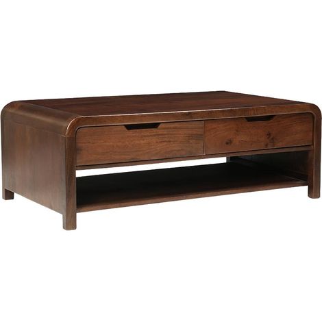 Table basse en bois de manguier Noriel (1/5)