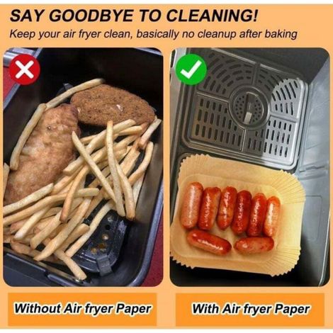 Papier cuisson Ninja Foodi FlexDrawer 10,4L -150, Convient pour AF500EU AF500EUCP accessoire air fryer - Blanc Aucuneary (1/5)