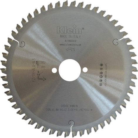 KLEIN.AL - Lames pour machines portatives D=160 F=20 Z=40 A=-5 (1/4)