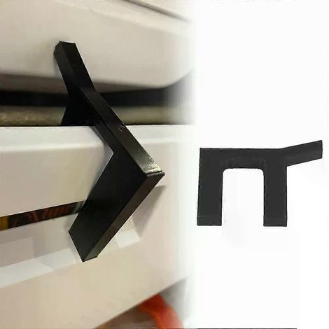 1 Stück Türstopper für Wohnwagen-Gefrierschrank – Schluss mit Schimmel Verbessert die Luftzirkulation im Kühlschrank und beugt Schimmelbildung vor. Zubehör für Wohnmobile und Wohnwagen (1/4)
