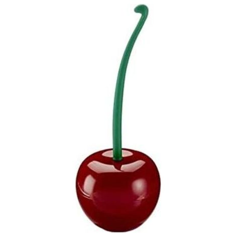 Brosse de toilette, brosse de toilette bordeaux, porte-brosse de toilette, ensemble-AquaForge (1/5)