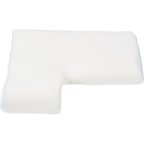 Oreiller câlin couple anti pression main rebond lent mémoire forme dormeur côté avec trou bras de couples amoureux droite (1/5)