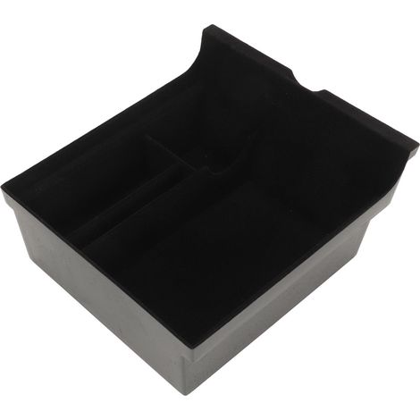 Vano portaoggetti per console centrale, antiscivolo, elegante e versatile, vassoio portaoggetti anteriore di ricambio per Tesla Model 3 anni.