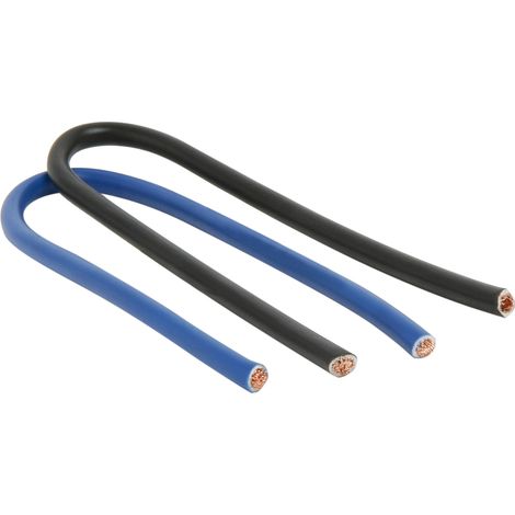 DEBFLEX - CORDON HO7VK 10MM² 0.3M BLEU ET NOIR - 707720