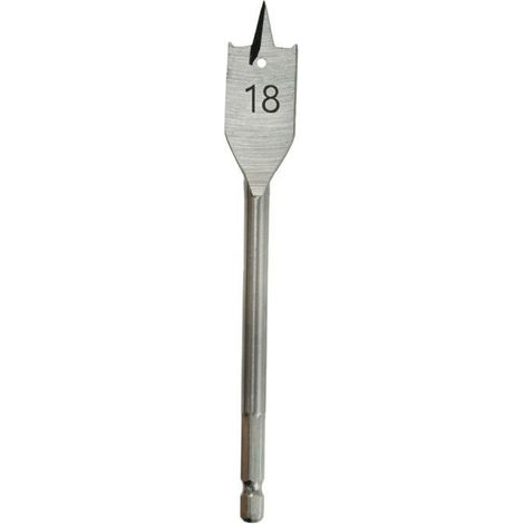 Broca para madera dedra wda18152 vástago hexagonal 18 mm punta afilada