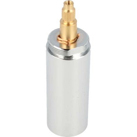 JS Verlängerung 60 mm für UP-Ventil und Montageblock, Messing verchromt