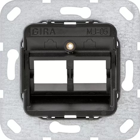 Gira MODULAR JACK 5 2FACH TRAGRING (560500) (1/2)