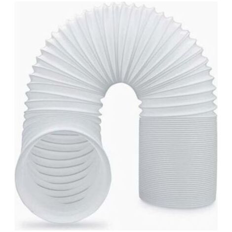 Tragbarer Klimaanlagenschlauch, flexibler PVC-Abluftschlauch, universeller Lüftungsschlauch, Schlauchset für tragbare Klimaanlagen, Durchmesser 15 cm, Länge 200 cm (1/5)