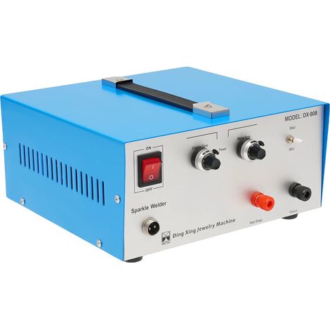 Machine de Soudage par Point de Bijoux, 390W, 220V, Type de Soudure Électrique, Contrôle par Pédale, Bleu (1/5)