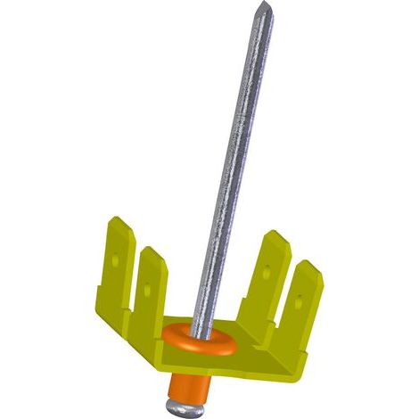 Répartiteur à languette mâle 6.30 x 0.80 mm Vogt Verbindungstechnik 388041.67 rivetable 95 ° non isolé laiton 100 pc(s) (1/2)