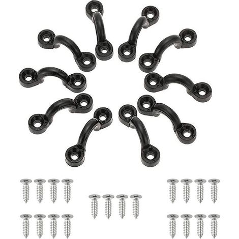 Nylon-Camelback-Seilhaken für Kajaks – 10 Camelbacks + 20 Schrauben – 5 (1/4)