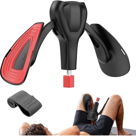 Appareil d’Exercice du Plancher Pelvien et du Périné, Kegel Réglable 35 kg pour Cuisses et Hanches（Noir (1/5)