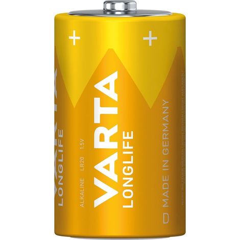 VARTA Mono-Batterie LONGLIFE, 1St. (1/2)