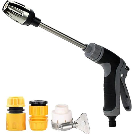Pressure Washer with 360° Turbo Jets and Adjustable Control for Car Wash and Garden Hose Use (1/5)