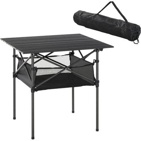 tavolo cucina 70x70 pieghevole con rete alluminio HAVRYA (1/4)