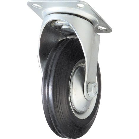 Roulette de manutention pivotante 3370 PVH 70 kg - 80 x 35 mm - TENTE