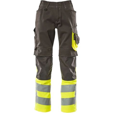 Pantaloni da lavoro Mascot safe supreme cuciture triple alta visibilità