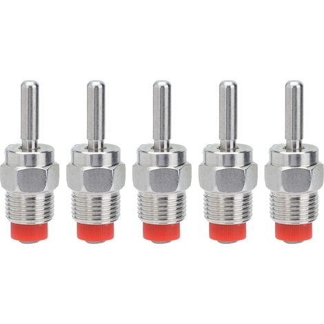 Abreuvoir Automatique pour porcs 5 pièces, Abreuvoir à tétines en Acier Inoxydable adapté aux porcelets de porcs d'élevage de truies (1/5)