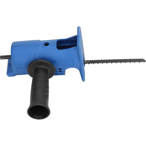 Adaptateur de scie alternative pour perceuse avec kit de 3 lames Kti pour bois et métal (1/5)